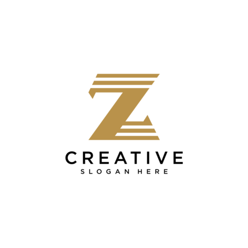 letter z logo vector design cover image.