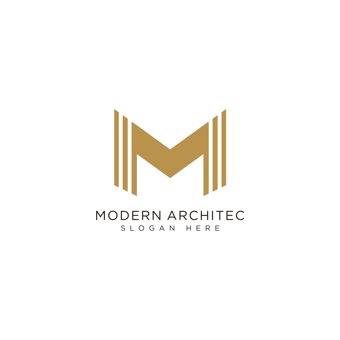 m logo vector design cover image.