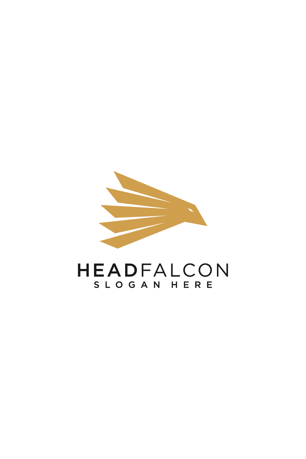 eagle head logo vector pinterest preview image.