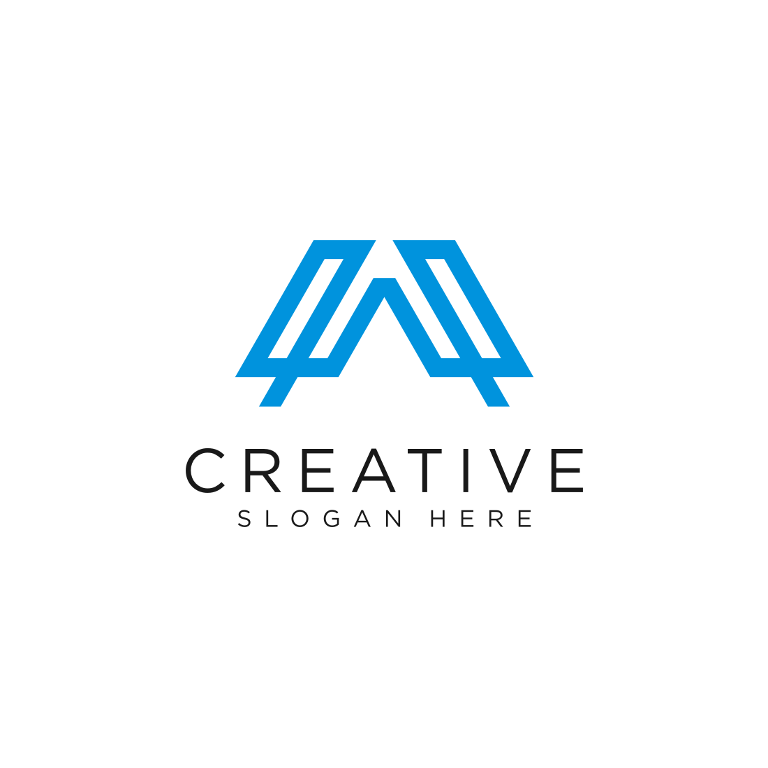 Logo for a company called creative.