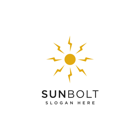 sun logo vector design cover image.
