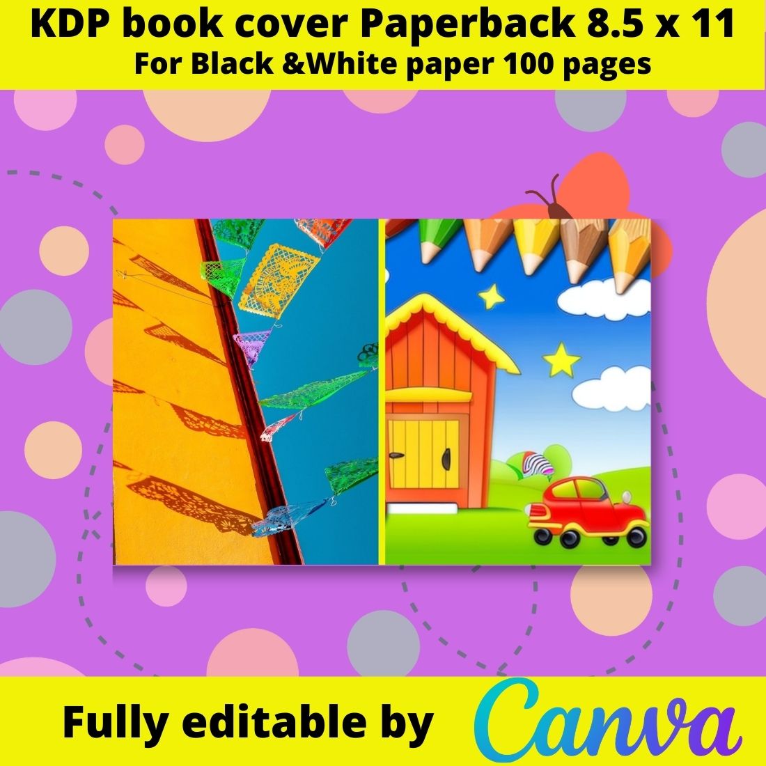 Are you looking for a captivating book cover that will grab the attention of children and spark their imagination? Look no further than our latest children's book cover! Featuring bright, vibrant colors and whimsical illustrations, this cover will transport young readers to a world of adventure and excitement From the moment they lay eyes on the cover, children will be drawn into the story, eager to explore the pages within But our book cover is more than just eye-catching – it's also durable and made to withstand the wear and tear of little hands The high-quality materials ensure that the cover will look just as stunning after repeated readings, making it a cherished addition to any child's library And with its universal appeal, this book cover is perfect for a wide range of genres and themes Whether you're writing a story about animals, magic, or friendship, our cover is sure to complement your work and entice young readers So why settle for a lackluster book cover when you can have one that captivates and inspires? Order our children's book cover today and watch as your book becomes a beloved favorite among young readers everywhere preview image.