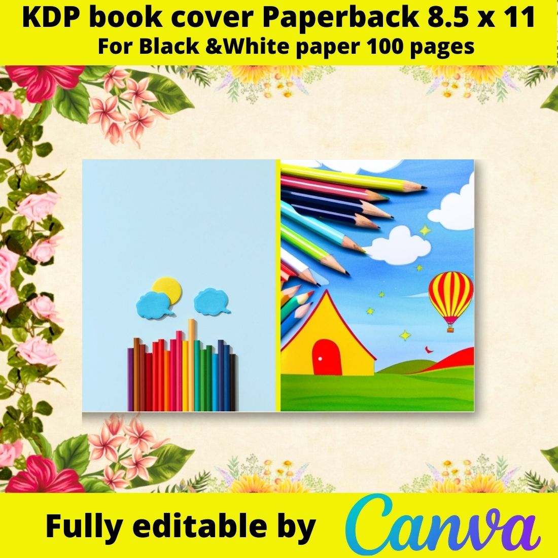 Beautiful KDP book covers for your child's imagination preview image.