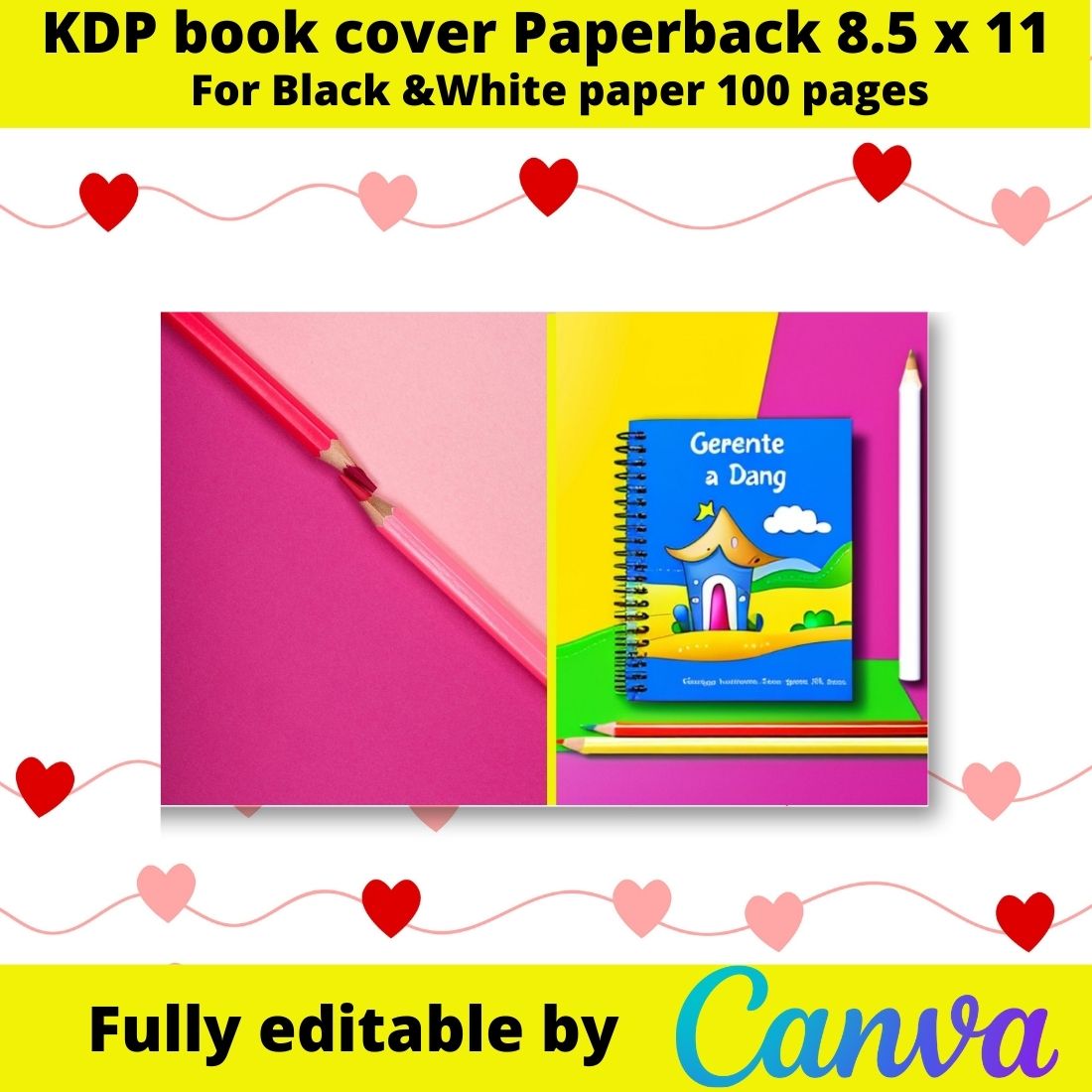 Bring your children's book to life with our KDP covers preview image.