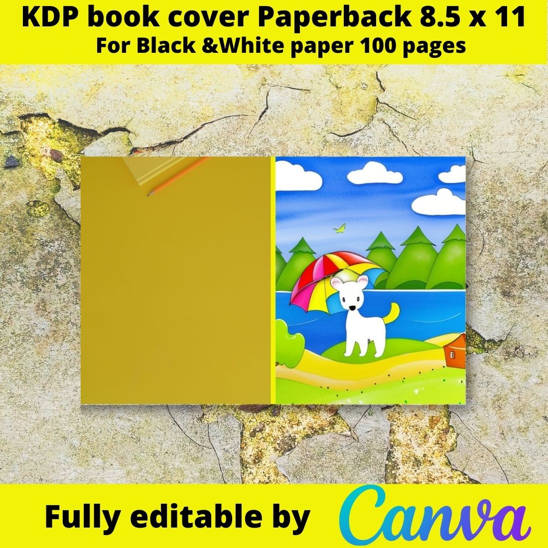 Make your children's book unforgettable with our KDP covers preview image.