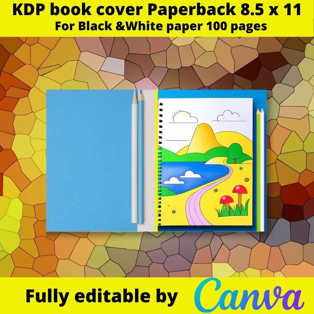 Elevate your children's book with our professional KDP covers preview image.