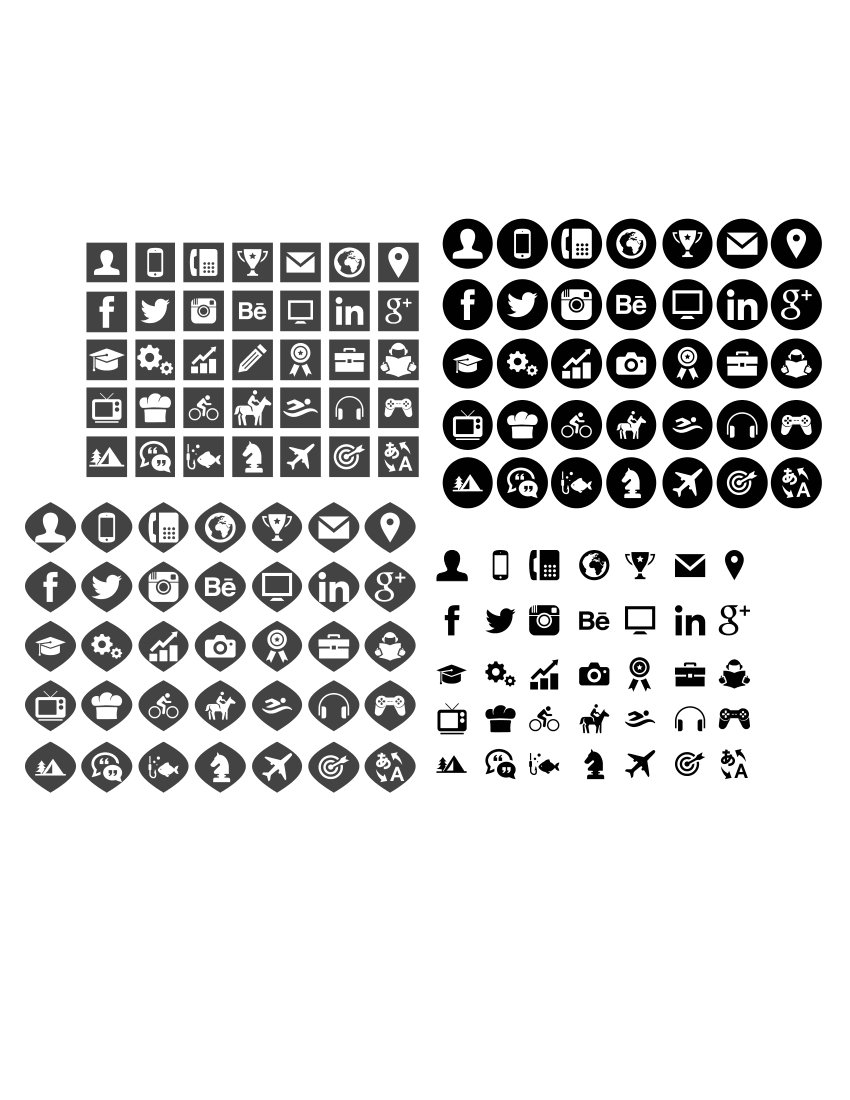 140 icons free 811