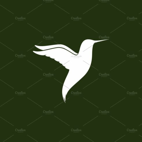 logo shape silhouette hummingbird cover image.