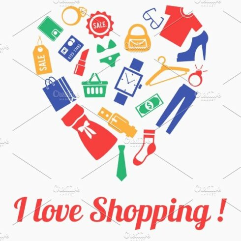 I love shopping cover image.