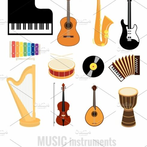 music instruments cover image.