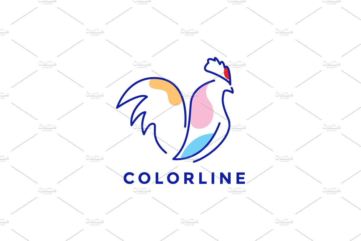 chicken or hen or rooster logo cover image.
