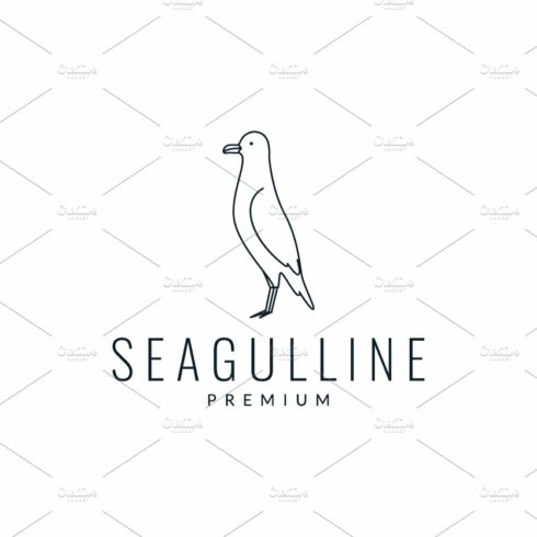 seagull line stand simple logo cover image.