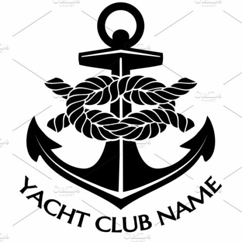 Black and White Yacht Club Logo cover image.