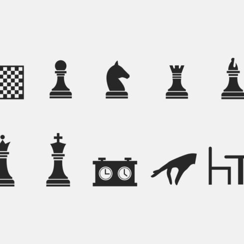 15 Chess Icons cover image.