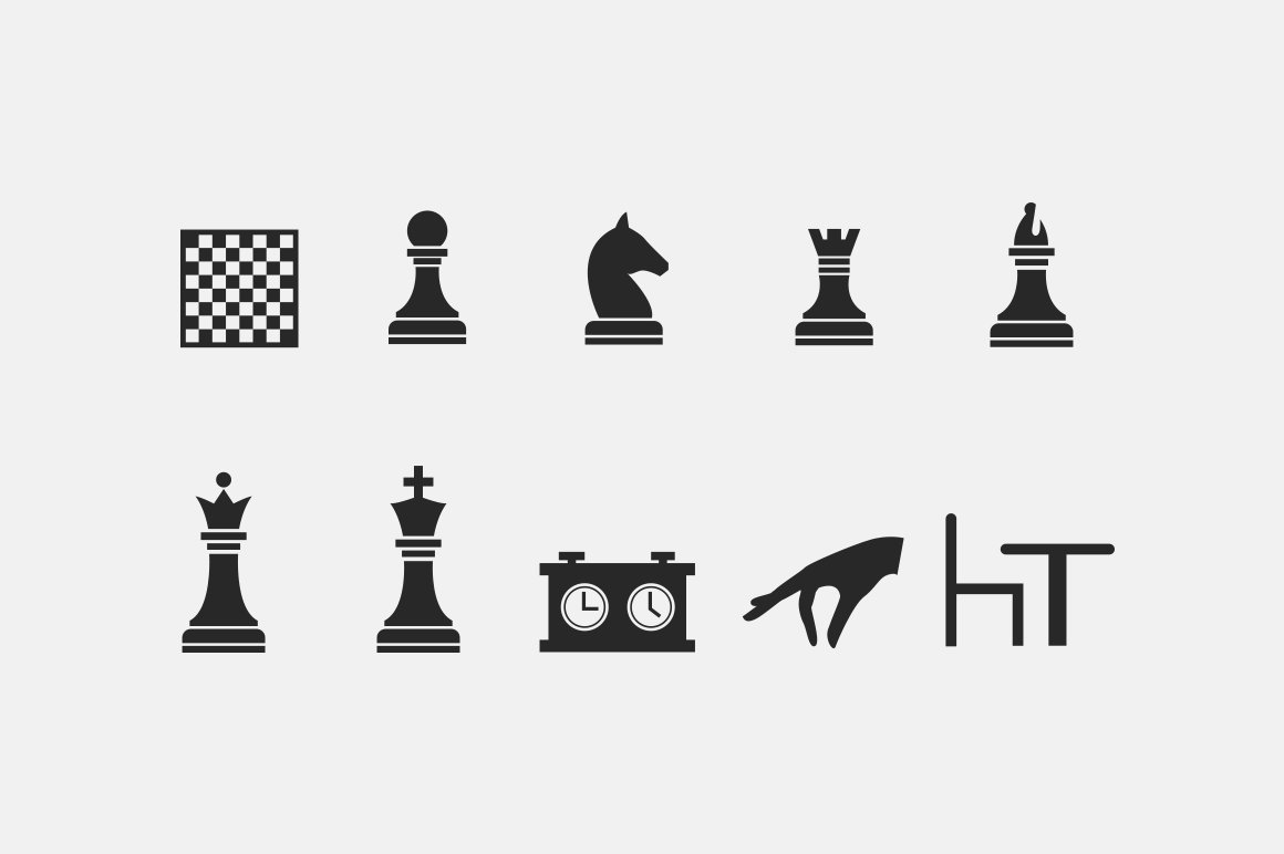 15 Chess Icons cover image.