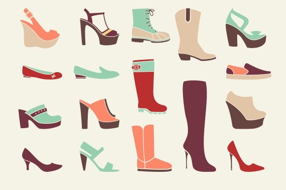 Flat women shoes cover image.