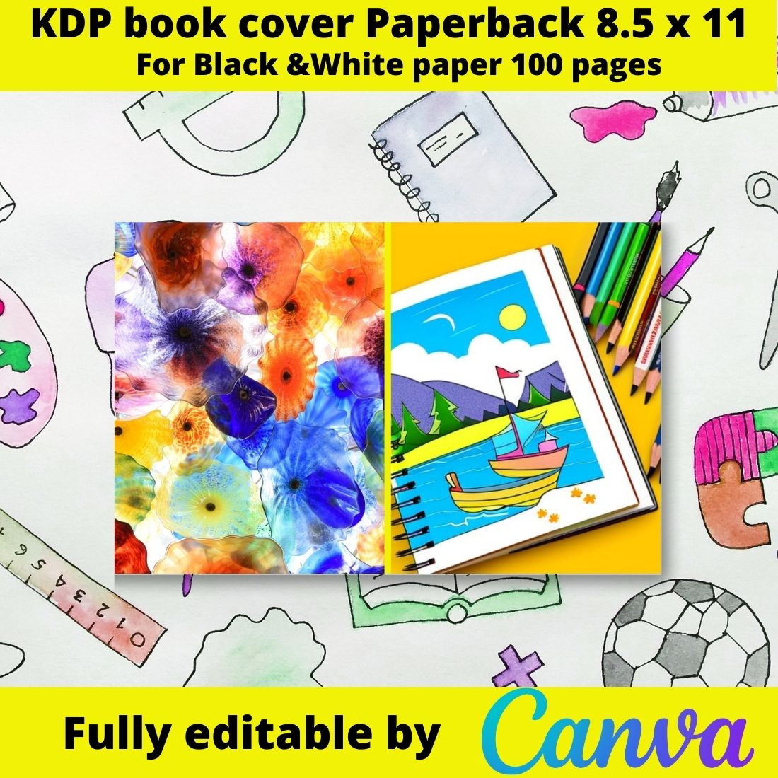 Get a custom KDP book cover that captures your child's story preview image.