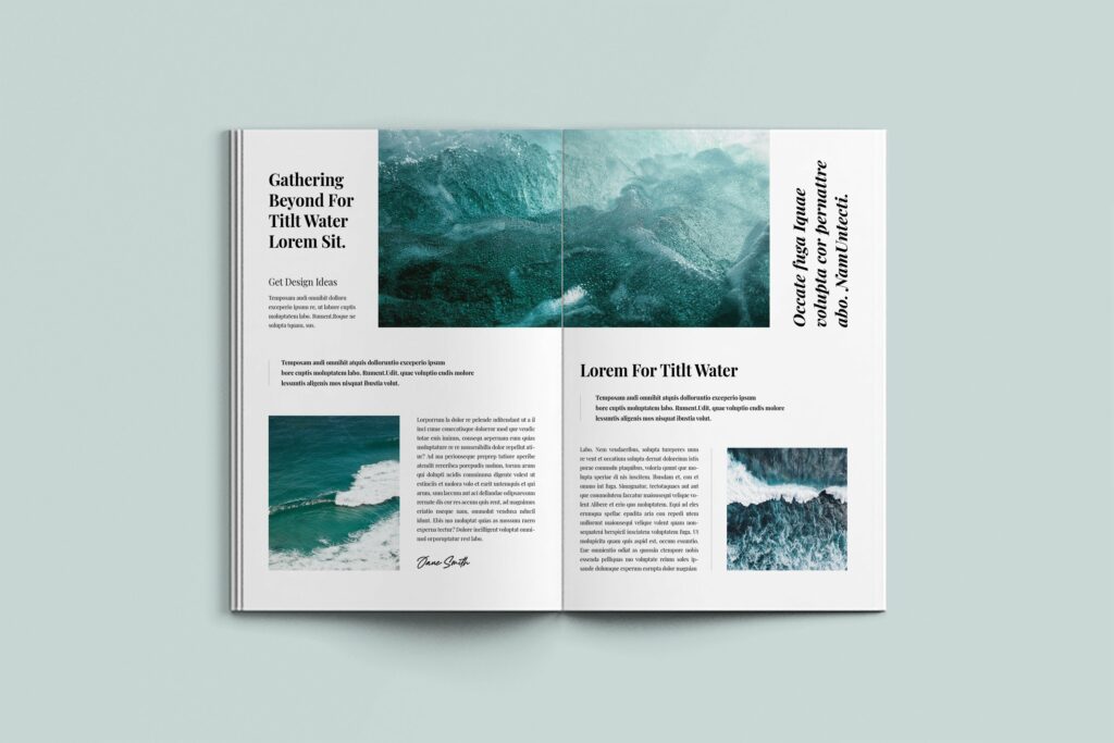 Canva Magazine Template – MasterBundles