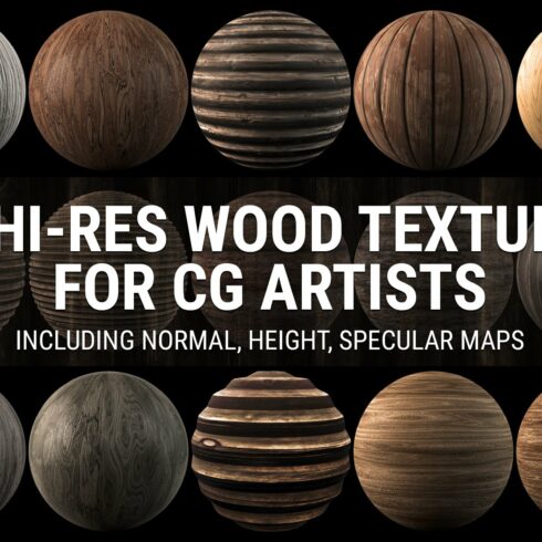 15 Seamless Wood Textures cover image.