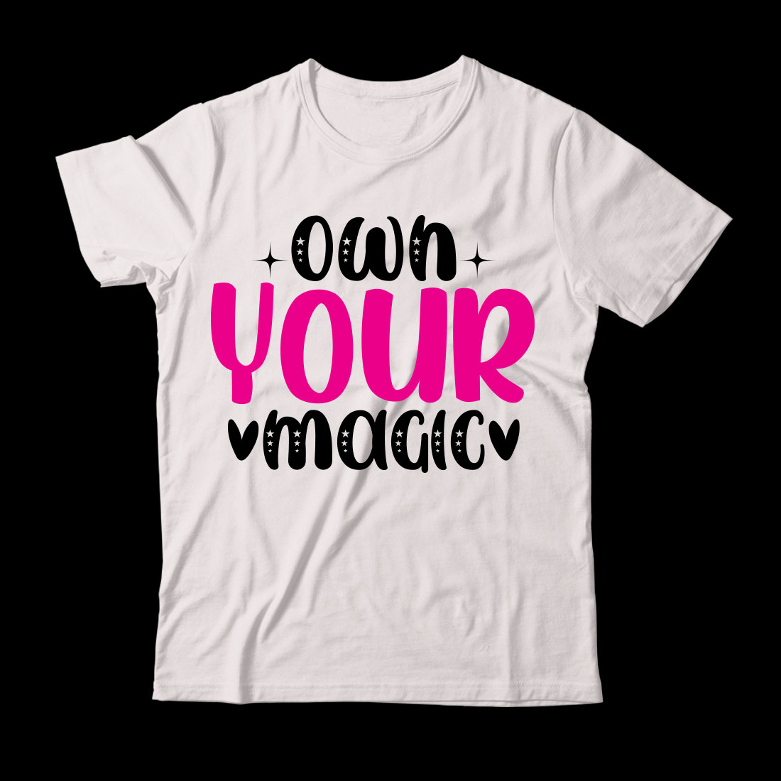 T - shirt that says own your magic.