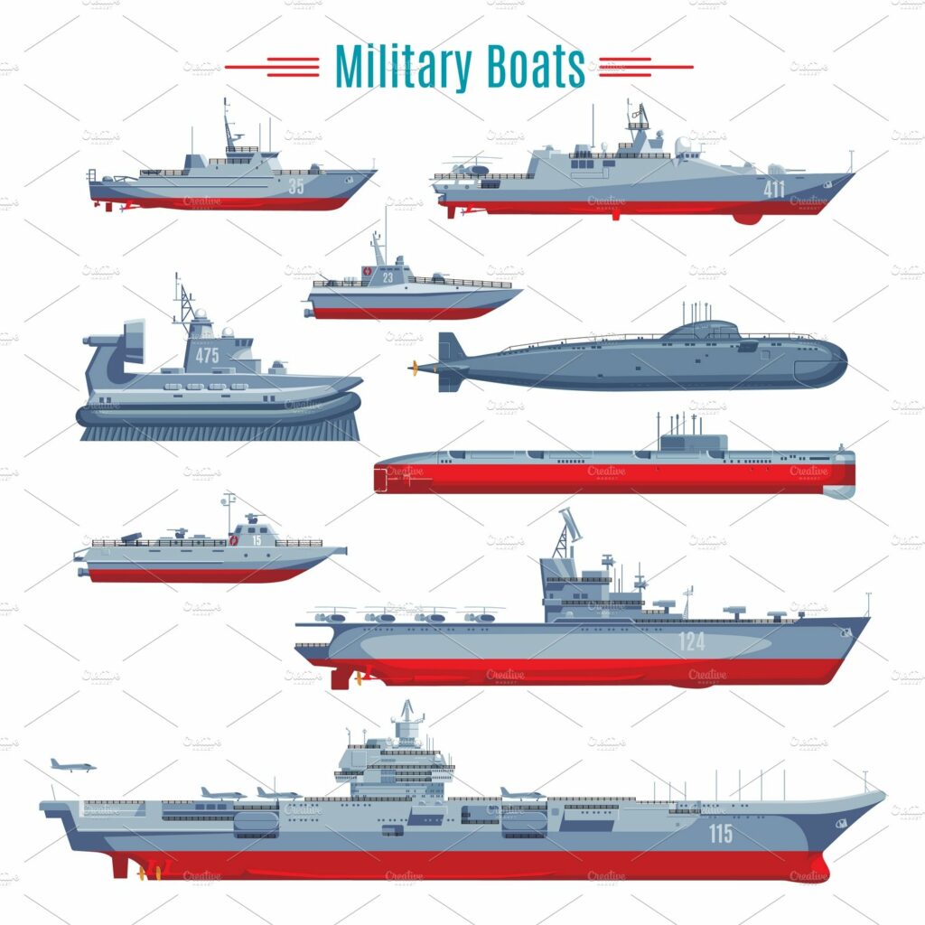 Military Boats Collection – MasterBundles