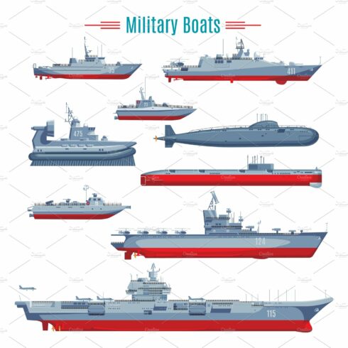 Military Boats Collection cover image.
