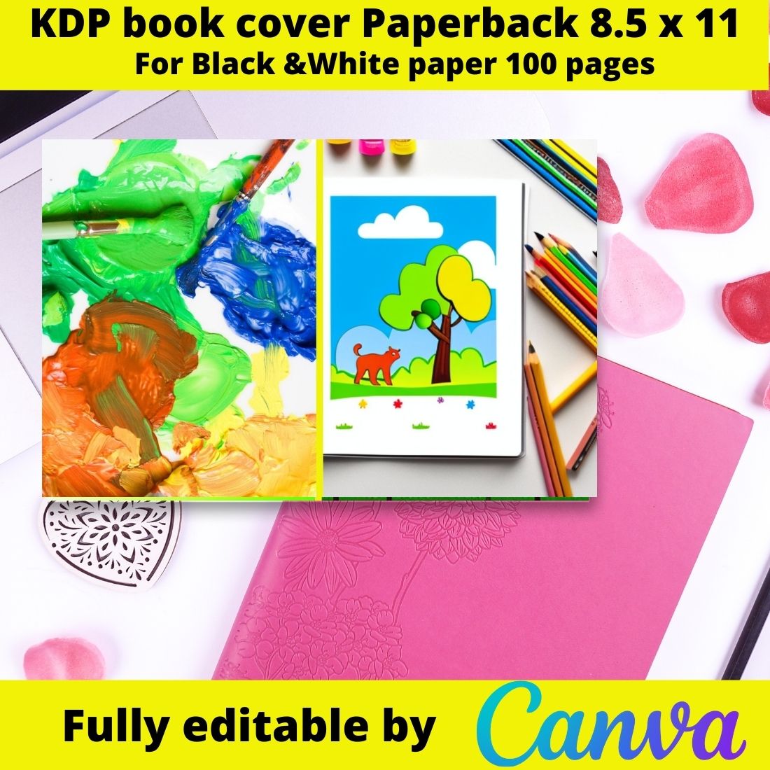 Create a memorable reading experience with our KDP covers preview image.