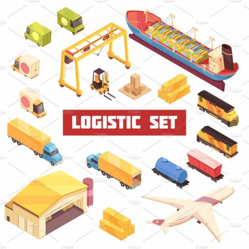 Logistics storehouse transportation cover image.