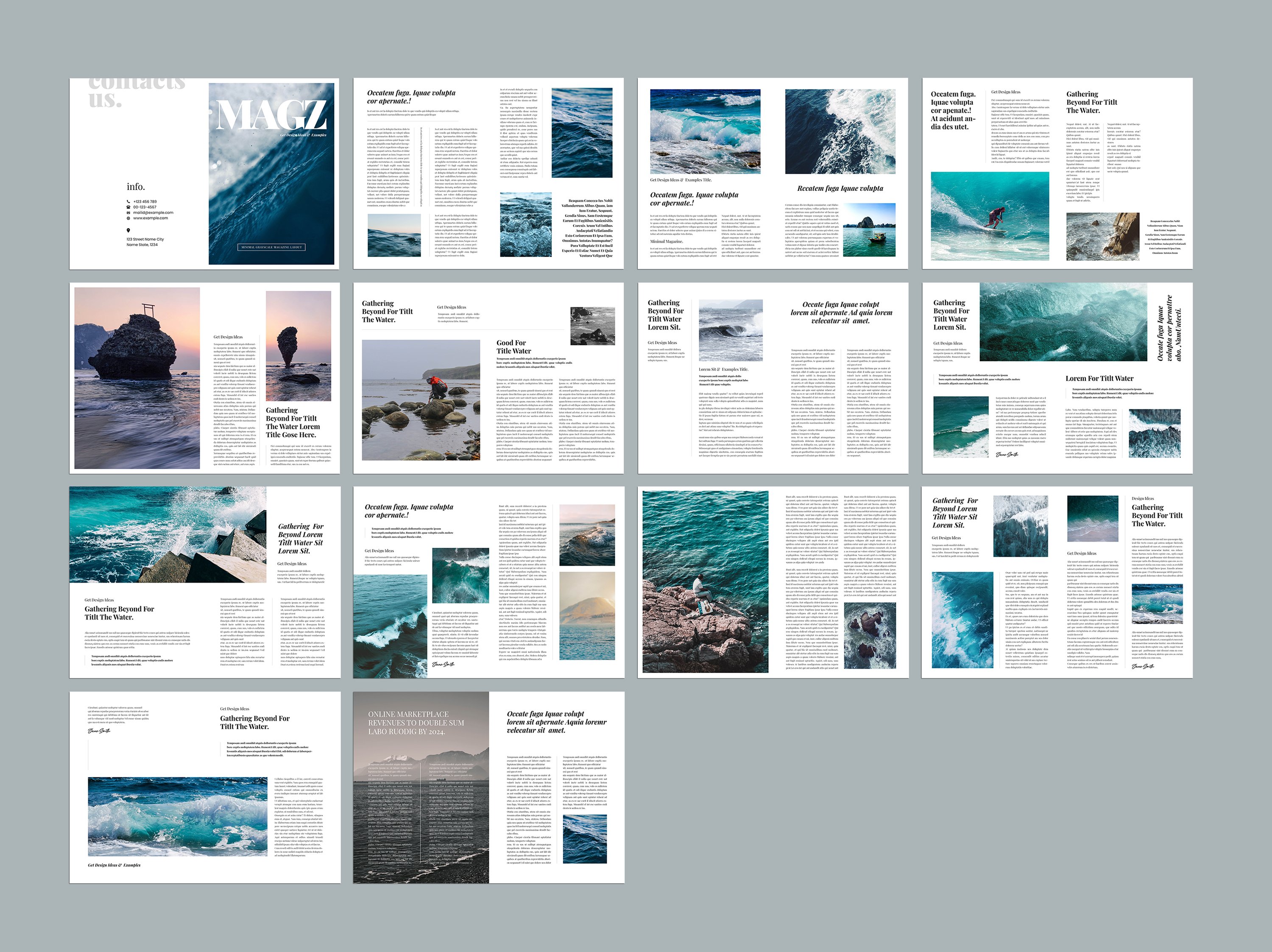 17 canva magazine template cover image 159