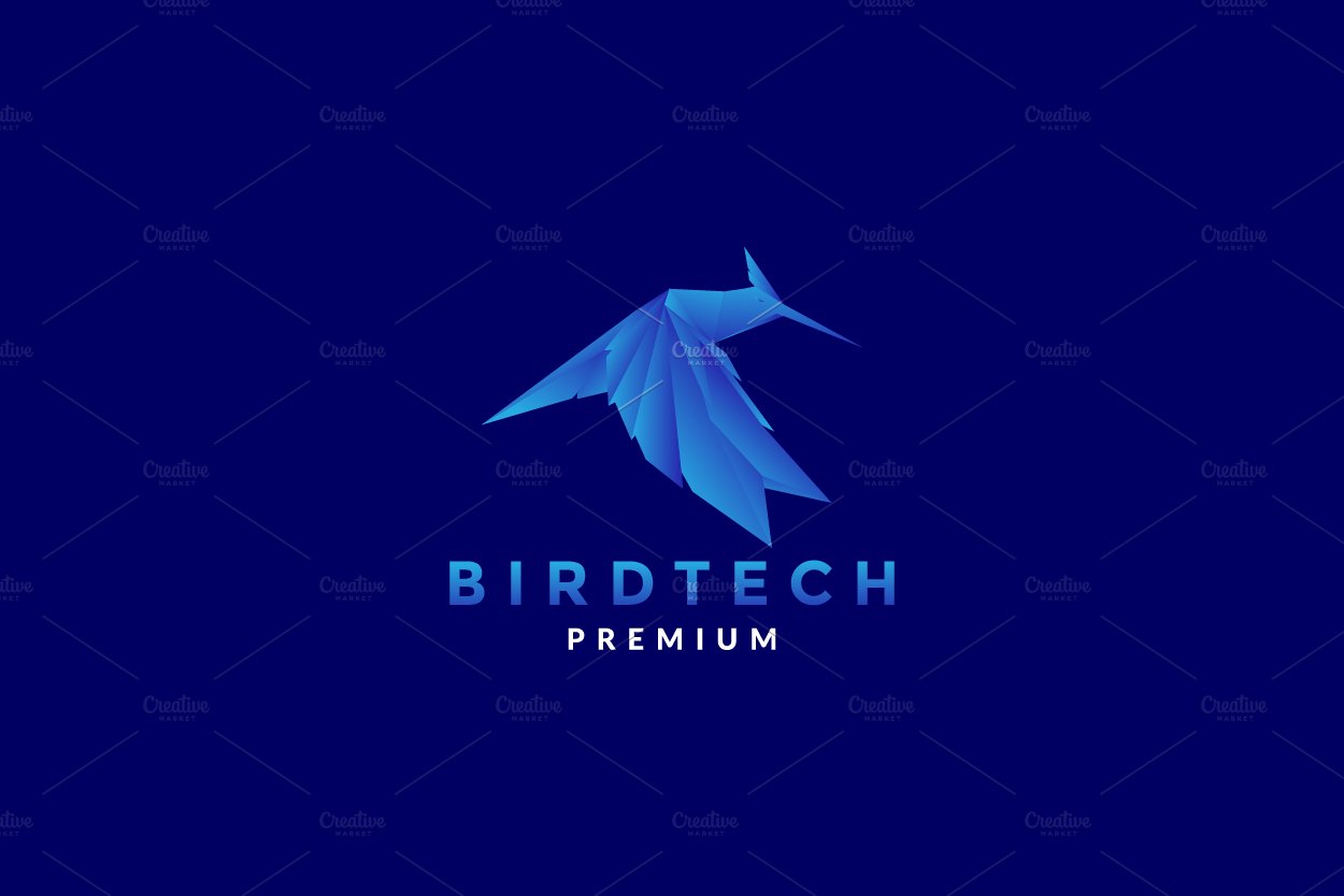 abstract colorful hummingbird logo cover image.