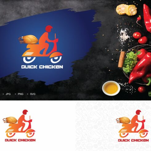 Quick Chicken Logo cover image.