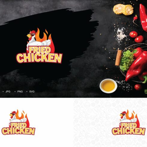 Fried Chicken Logo cover image.