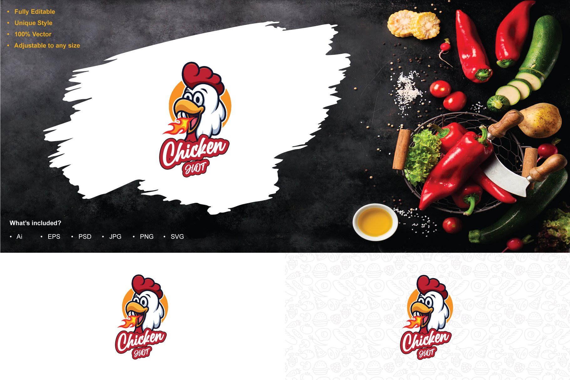 Chicken Hot Logo cover image.