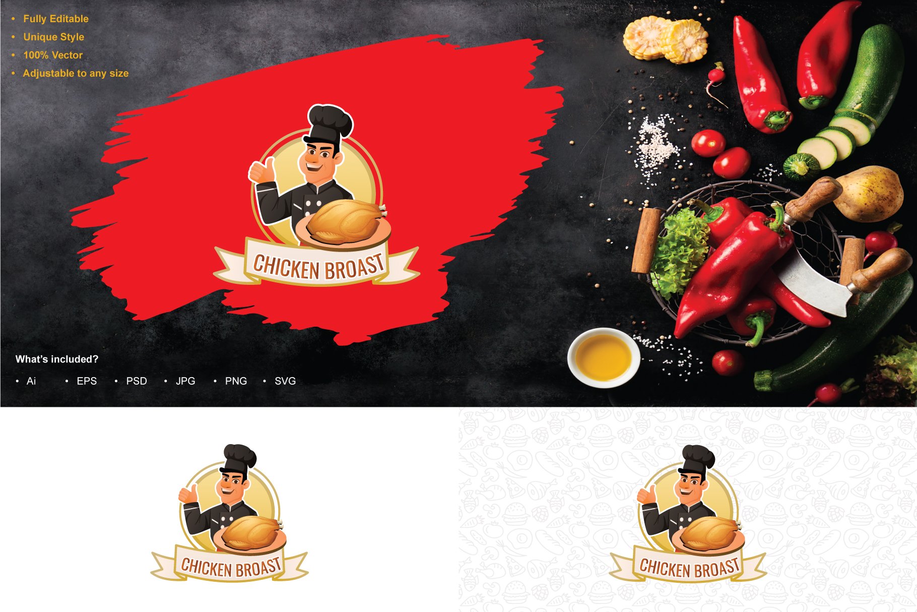 Chicken Broast Logo cover image.