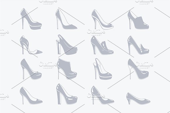 Shoes Set + pattern preview image.