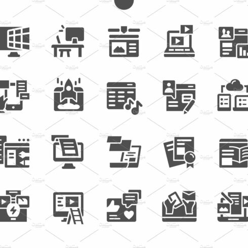 Web Content Icons cover image.