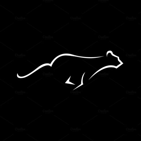 fast run leopard or cheetah logo cover image.