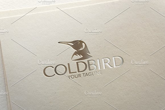 Cold Bird - Penguin Logo cover image.