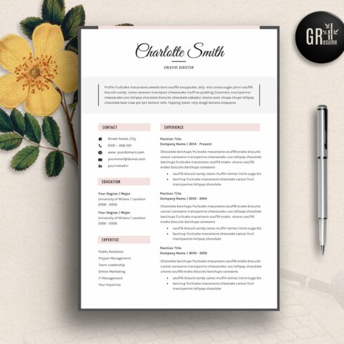 Resume Template | CV Template - 01 cover image.