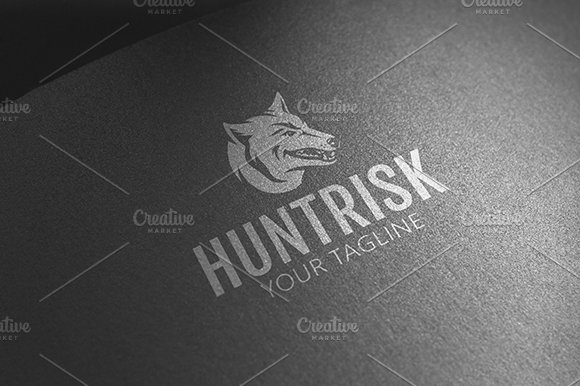Hunt Risk - Wolf Logo cover image.