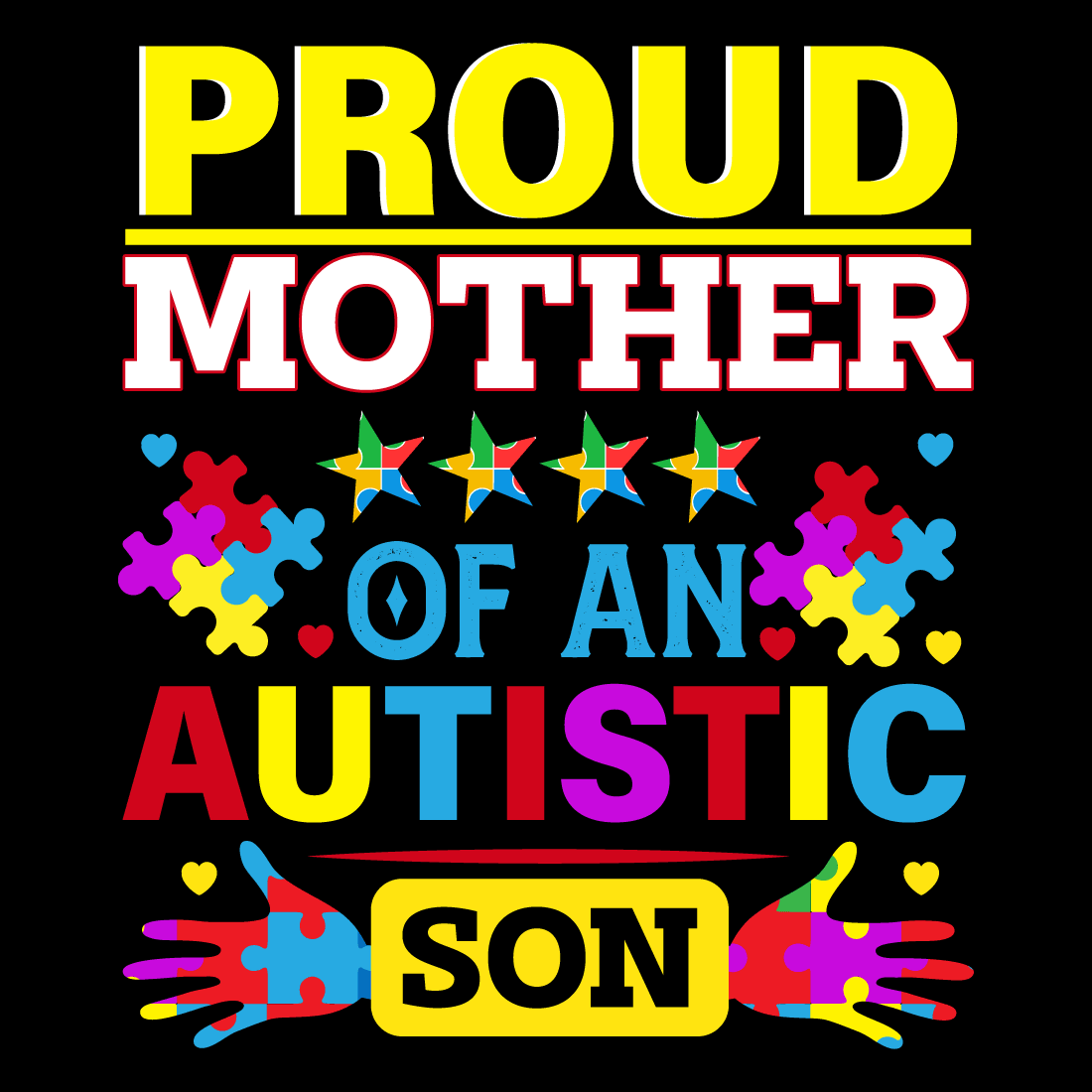 Proud mother of an autistic son.