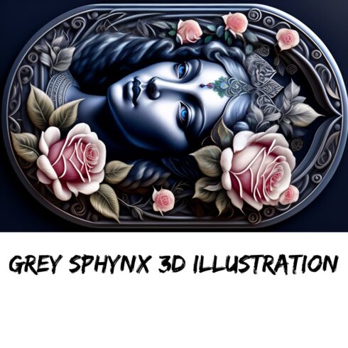 Grey Sphynx Illustration cover image.