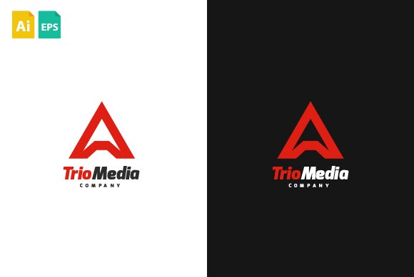 TrioMedia Logo preview image.