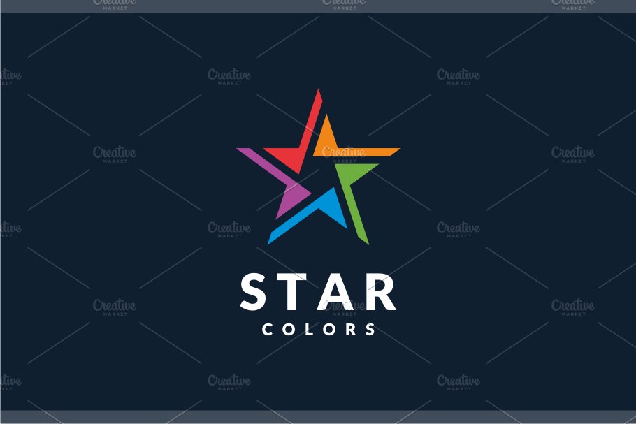 Star Colors Logo preview image.