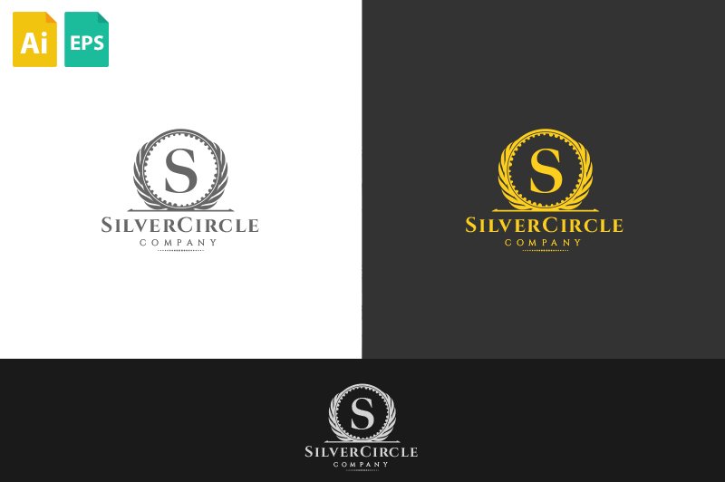 Silver Circle Logo preview image.