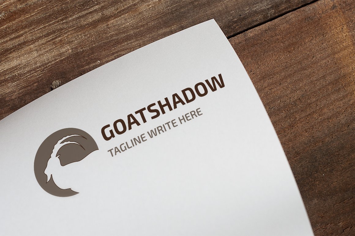 Goat Shadow Logo preview image.