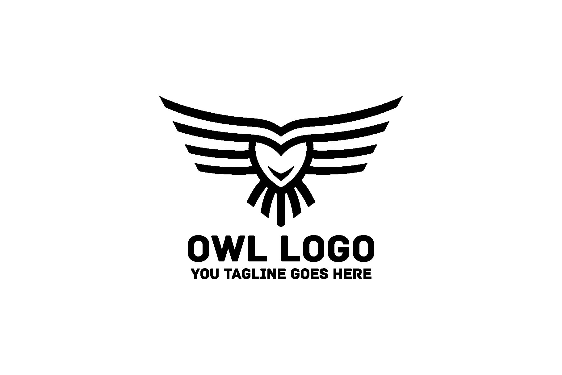 Fly Owl Logo preview image.