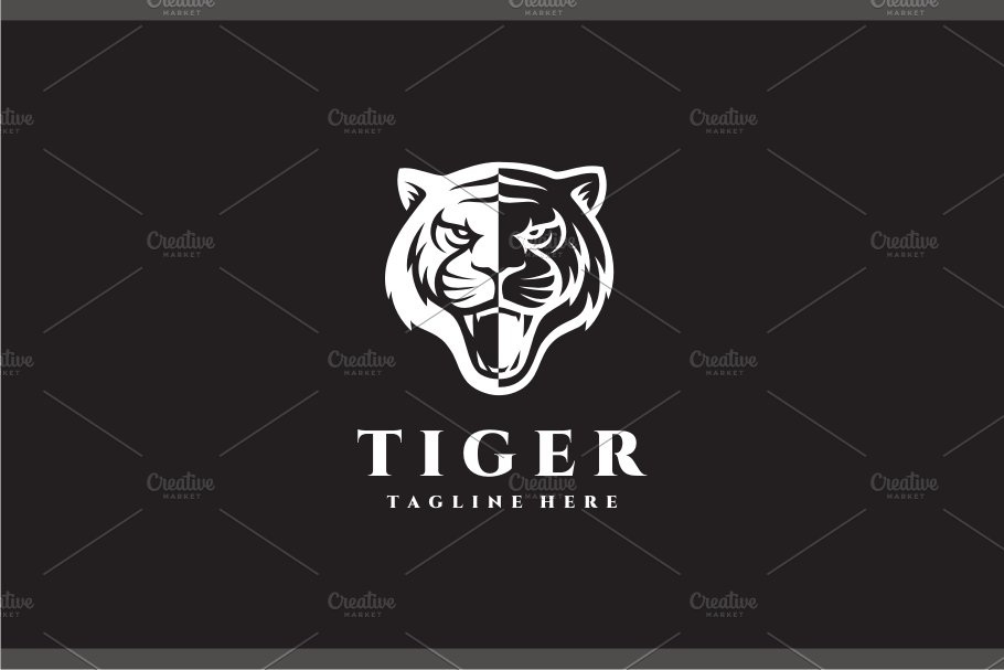 Tiger Head Logo preview image.