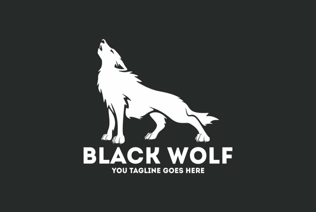 Black Wolf Logo – MasterBundles