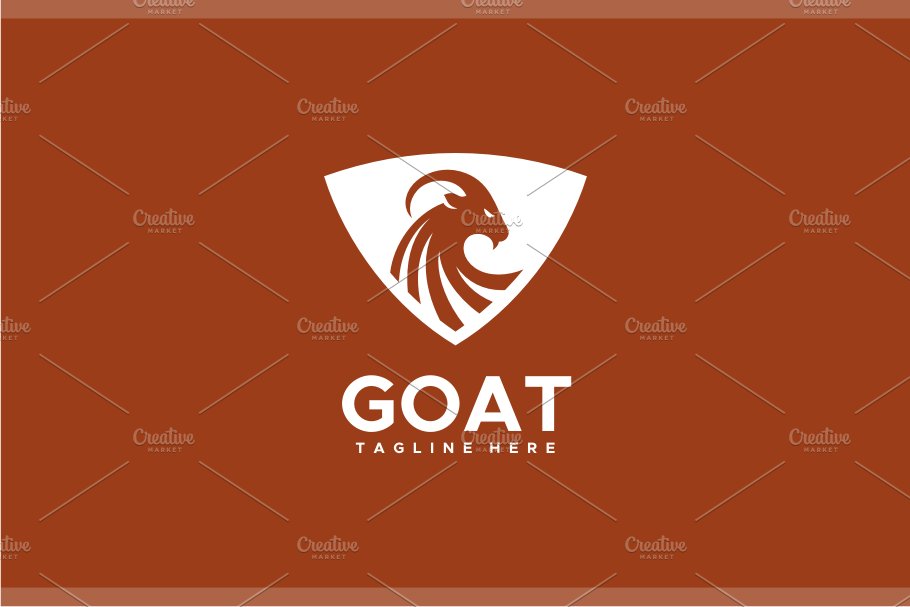 Goat Logo preview image.